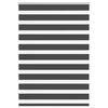 vidaXL Zebra rolgordijn 115x150 cm stofbreedte 110,9 cm zwart