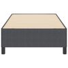 vidaXL Boxspringbed Donkergrijs 90 x 200 cm Fluweel
