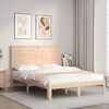 vidaXL Bedframe zonder matras massief grenenhout 140x190 cm