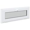 vidaXL Kelderraam RISOR 100 x 40 cm PVC en glas Wit