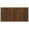 vidaXL Tv-hangmeubel 60x30x30 cm bewerkt hout bruin eikenkleur