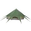 vidaXL Teepee Tent met dak Groen en Grijs 600 x 600 x 347 cm