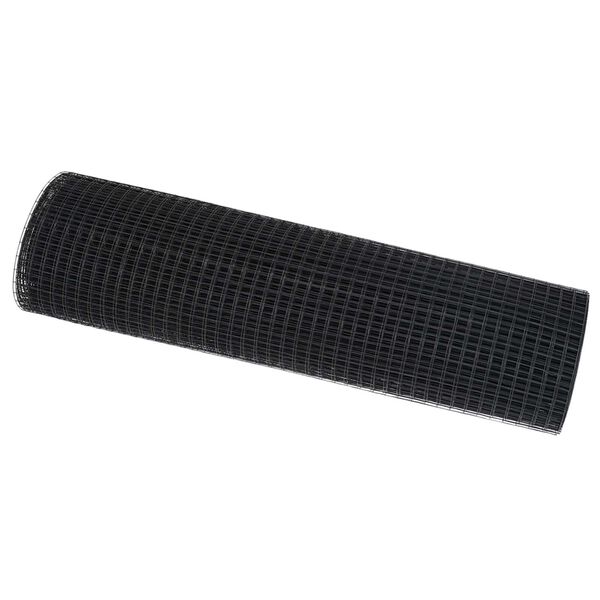 vidaXL Gelaste draadhek Grijs 0.6 x 50 m Staal