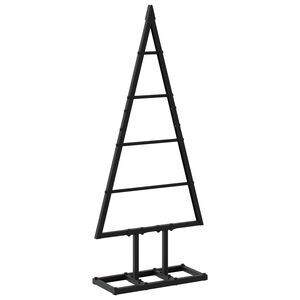 vidaXL Metalen kerstboom KUOPIO 60 cm Metaal Zwart