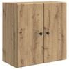 vidaXL Wandkast 59 x 31 x 60 cm Bewerkt hout Artisanaal eiken
