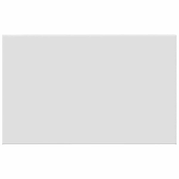 vidaXL Raamsokkel Wit 100 x 50 x 4,5 cm PVC