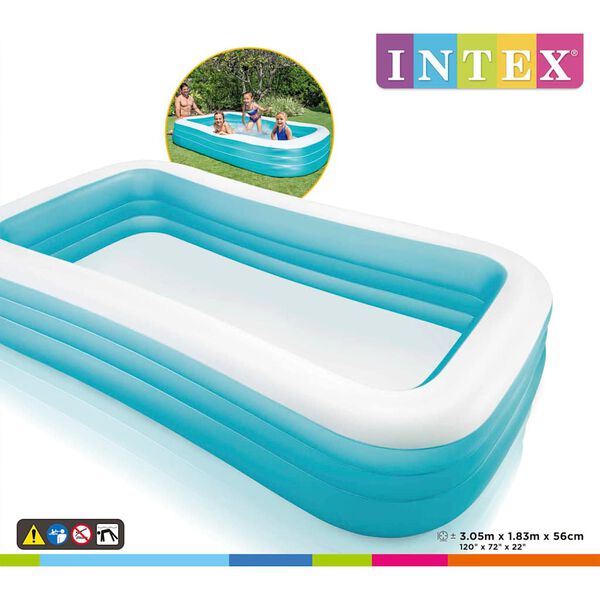 Intex Swim Center Familezwembad 305x183x56 cm