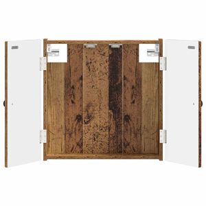 vidaXL Dartbord Kabinet EDE Oud hout 52,5 x 10,5 x 53,5 cm