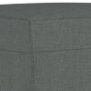 vidaXL Voetenbank 60x50x41 cm stof donkergrijs