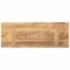 vidaXL Tafelblad rechthoekig 70x30x2,5 cm massief mangohout