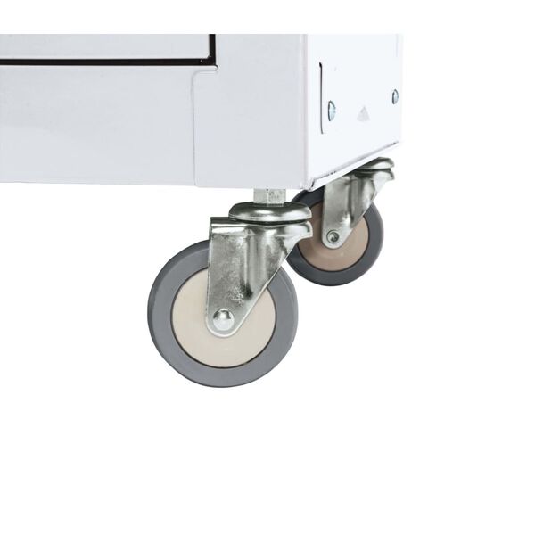 Draper Tools Rolkast met gereedschapskist 61,6x33x99,8 cm wit