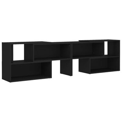 vidaXL Tv-meubel 149x30x52 cm spaanplaat zwart