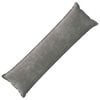 vidaXL Kussensloop HOUTEN Donkergrijs 40 x 145 cm Chenille Stof