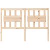 vidaXL Hoofdbord 140,5x4x100 cm massief grenenhout