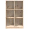vidaXL Boekenkast 70x33x110 massief grenenhout