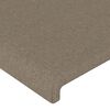 vidaXL Bedframe zonder matras stof taupe 140x190 cm