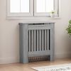 vidaXL Radiatorafdekking Grijs Sonoma 78 x 19 x 81,5 cm Bewerkt hout