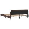 vidaXL Bedframe "Dover" kunstleer bruin 180x200 cm