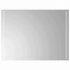 vidaXL LED Badkamer Spiegel Transparant 80 x 60 cm gehard glas