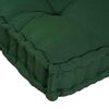 vidaXL Pallet Sofa Kussen Groen Stof