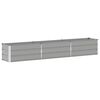 vidaXL Plantenbak Lichtgrijs 290 x 50 x 45 cm Gegalvaniseerd staal