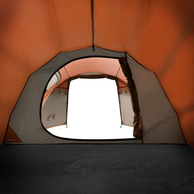 vidaXL Tunneltent 3-persoons waterdicht oranje