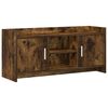 vidaXL TV-kast 102 x 33 x 47 cm Gerookt eiken Bewerkt hout