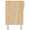 vidaXL Schoenenbank 102x35x55 cm bewerkt hout sonoma eikenkleurig