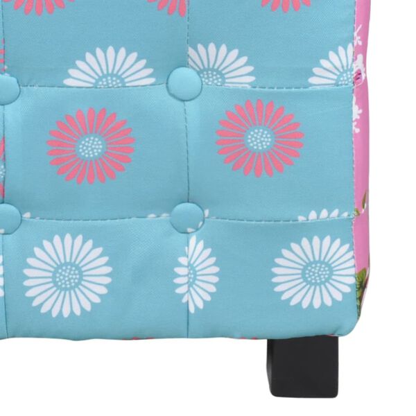 vidaXL Hocker patchworkmotief