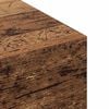 vidaXL Wandkast Wandgemonteerd Oudhout 100 x 36,5 x 35 cm Bewerkt hout