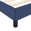 vidaXL Bedframe zonder matras 80x200 cm stof blauw
