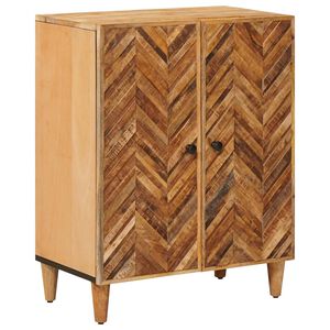 vidaXL Opslagkasten Bruin 60 x 33,5 x 75 cm Massief Mango Hout