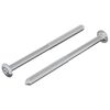 vidaXL Bout 2 pcs Zilver M6 x 85 mm Staal