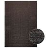 vidaXL Vloerkleed ZIZUR binnen en buiten 160x230cm jute look antraciet