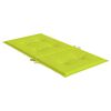 vidaXL Tuinstoelkussens 6 st 100x50x3 cm oxford stof heldergroen