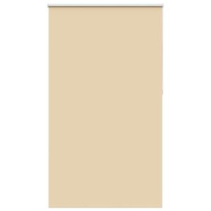vidaXL Rolgordijn verduisterend 120x210 cm stofbreedte 116,6 cm beige