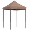 vidaXL Partytent inklapbaar pop-up 200x200x306 cm bruin