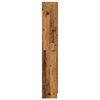 vidaXL Hoge kast 82,5x30,5x185 cm bewerkt hout oud houtkleurig