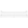 vidaXL Bedframe met lades wit 100x200 cm