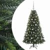 vidaXL Kunstkerstboom met Ballen 120 cm 150 LED's Warmwit