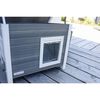 Kerbl Kattenhuis Eli ECO 57x45x43 cm grijs en wit
