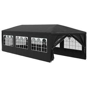 vidaXL Partytent 3x9 m antraciet