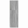 vidaXL Badkamer Kast Grijs Sonoma 79,5 x 49 x 156 cm Bewerkt hout