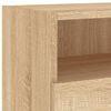 vidaXL Tv-wandmeubels 2 st 100x30x30 cm hout sonoma eikenkleurig