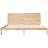 vidaXL Bedframe extra lang zonder matras massief hout 180x210 cm