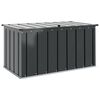 vidaXL Tuinopslagdoos Zwart 101 x 56,5 x 50 cm Staal