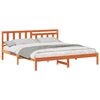 vidaXL Bedframe Wasbruin 180 x 200 cm Massief grenenhout