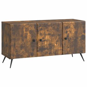 vidaXL TV-kast Gerookt eiken 99 x 34,5 x 50 cm Bewerkt hout