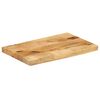 vidaXL Tafelblad met natuurlijke rand 60x20x2,5 cm massief mangohout