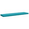 vidaXL 1-delig Bankkussen VUGHT 100% Polyester Turquoise